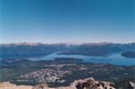 Argentina - lago nahuel huapi - view from cerro bayo 